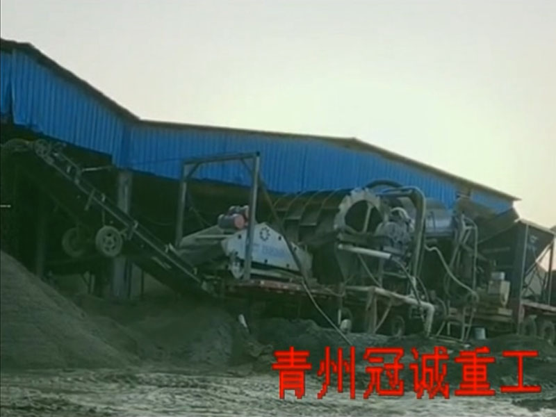 石粉洗沙機(jī)－洗石粉設(shè)備移動(dòng)式還是固定式好？移動(dòng)石粉洗砂機(jī)價(jià)格